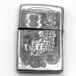 Лазерная гравировка на зажигалке Zippo