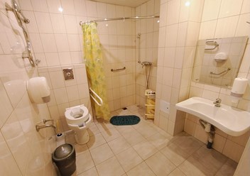 Санитарная комната для людей с ограниченными возможностями