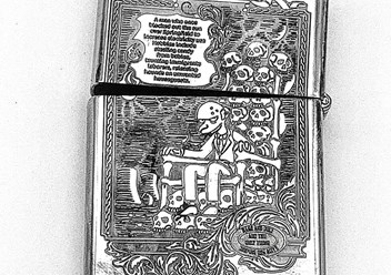 Лазерная гравировка на зажигалке Zippo