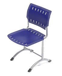 Стул ученический регулируемый с пластиковым сиденьем Sigma для школы. Мебель школьная ученическая.  Производство школьной мебели. www.torg-snab.com