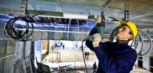 Электромонтаж в офисе