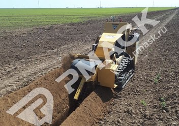 РМАСК предлагает услуги по аренде траншеекопателей с глубиной копания до 122см.