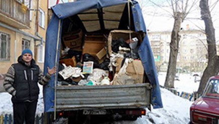 Вывоз мусора Газелью с грузчиками