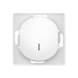 Выключатель скрытой установки одноклавишный CADUCEUS ALING EON с индикацией при включении, 16АХ, 250В~, механизм