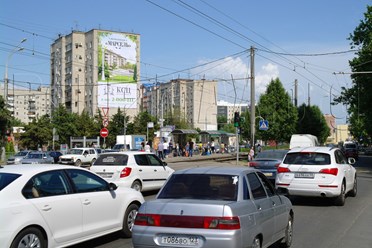 Наружная реклама на Ставропольской в Краснодаре