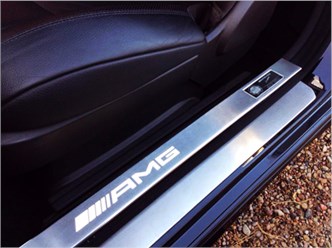 Установка порогов AMG W216 SL500