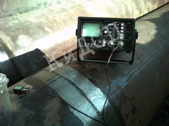 Проведение ультразвукового контроля.