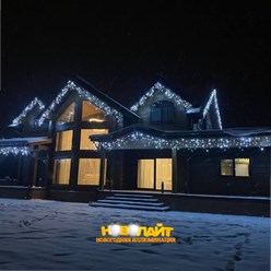 Украшаем дома яркой новогодней иллюминацией в Ростове-на-Дону и области