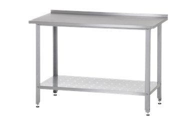 Стол производственный разделочный из нержавеющей стали для столовой, кафе, ресторана . Нейтральное кухонное оборудование для общепита. www.torg-snab.com