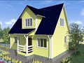 проект каркасного коттеджа