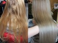 Окрашивание волос и стрижка горячими ножницами в салоне красоты Asta-La-Vista