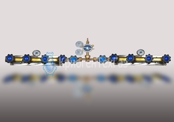 Рампа перепускная на 8 баллонов