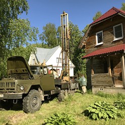 Бурение водяных скважины под ключ