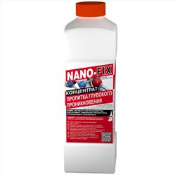 NANO-FIX - грунтовка-концентрат на основе особой композиции акриловых смол со специальными полимерными добавками;