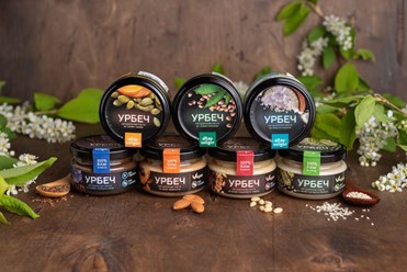 Натуральные пасты из орехов и семян (урбечи)