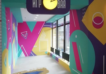 Роспись игровой комнаты