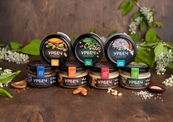 Натуральные пасты из орехов и семян (урбечи)