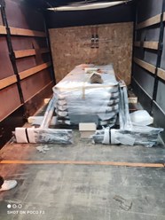 Транспортировка изделий. Порошковая покраска опор освещения после горячего цинкования