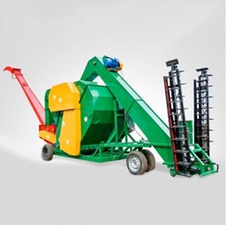 Зерноочистительная машина МЗК-70М является мобильным многофункциональным зерноочистительным комплексом, при помощи которого зерновой ворох колосовых, зернобобовых и крупяных культур и подсолнечника