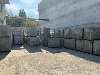 Шлакоблок полнотелый, пустотелый