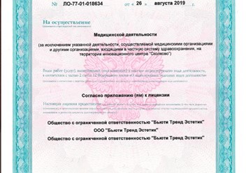 лицензия