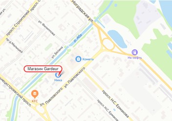 Мы на карте г. Новокузнецк