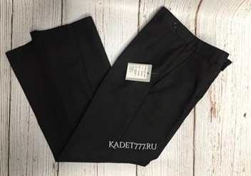 Брюки кадетские черные мужские и женские, п/ш