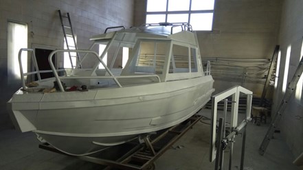 покраска катеров и яхт