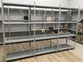 Стеллаж с полками металлическими. Различная нагрузка от 100 до 200 кг