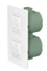 Комплект встраиваемых выключателей CADUCEUS ALING EXPERIENCE для ванной комнаты, 16А, 250В~