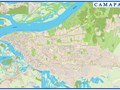 Карта Самары