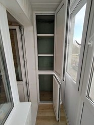 Шкаф на балконе в омске