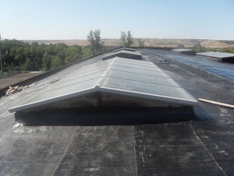 Ремонт кровли.