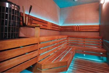 Сауна в фитнес-клубе