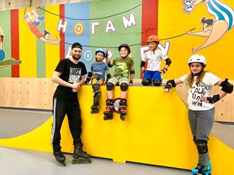 Секция по роликам для детей на парнасе