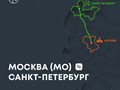 ✅ Грузовые перевозки 
Санкт-Петербург (ЛО) ↔ Москва (МО).