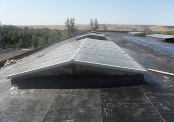 Ремонт кровли.