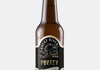 Тёмно-чёрный портер Porter Great River