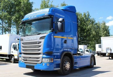 Тягач седельный Scania R400. 2015 год. Пробег 347 000 км.