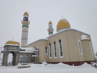 Обследование здания мечети