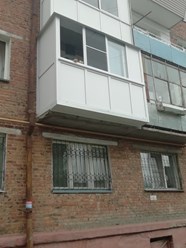 Вынос по плите на балконе в омске