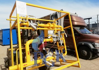 Отгрузка ГРПШ, ГРУ, УУРГ и измерительных комплексов СГ-ЭКВз-Р, ИРВИС, RABO G (Самарская область, с.Утевка)