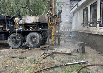 Обустройство скважины с кессоном