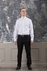 Фасон: Regular fit
Плотность ткани: ★☆☆
Описание: Мужская сорочка
Рукав: Длинный
Цвет: белый, черный, светло-голубой и винный