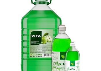 Мыло жидкое VITA «Зелёное яблоко»