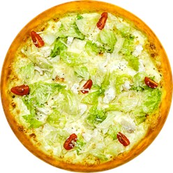 Пицца Цезарь

Фирменный соус "Цезарь", куриная грудка, айсберг, пармезан, два вида моцареллы, черри, орегано, оливковое масло