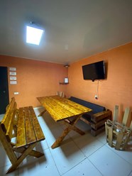 Зона отдыха в бане/сауне.