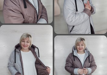 Пальто двустороннее утепленное на заказ любого размера любой длины