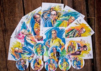 наклейки и открытки