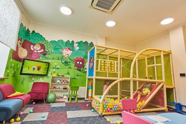 Игровая комната в семейном  spa-отеле "Раздолье"